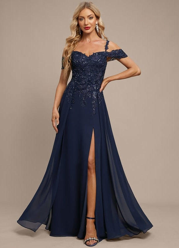 Robe de Soirée Nocturne Élégante