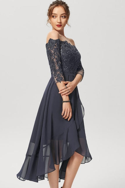 Robe de Soirée Velours Astral - gallery 2