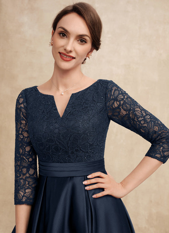 Robe de Soirée Caresse Marine - gallery 1