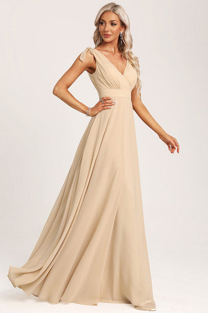 Robe de Soirée Satinée Douceur - gallery 1