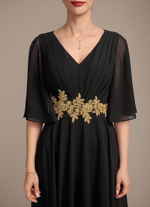 Robe de Soirée Noir Élégant - gallery 7