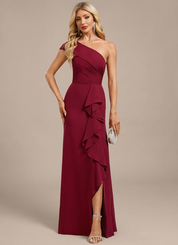 Robe de Soirée Asymétrique Chic - gallery 2