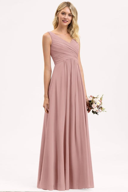 Robe de Soirée Fluide Émeraude - gallery 1