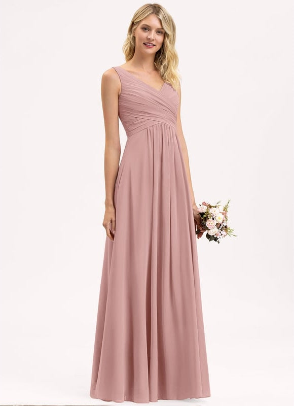 Robe de Soirée Fluide Émeraude - gallery 1