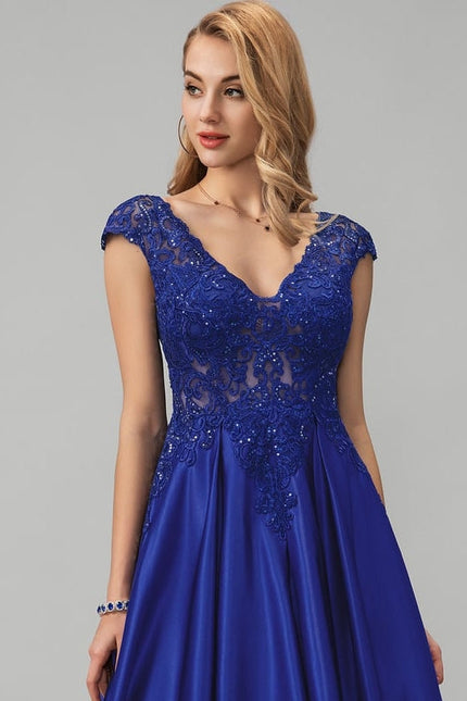 Robe de Soirée Satin Royalty - gallery 4