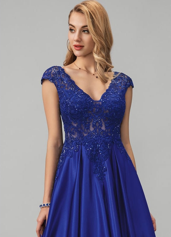 Robe de Soirée Satin Royalty - gallery 4