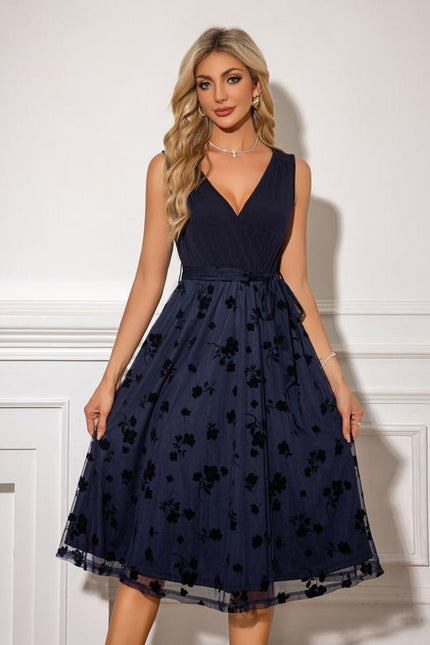 Robe de Soirée Tulle Florale - gallery 3