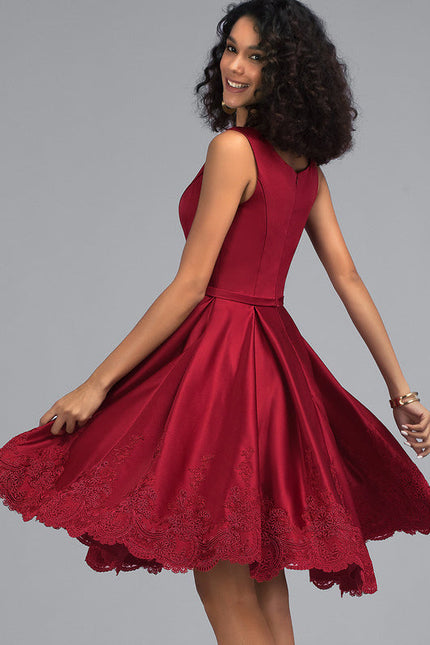 Robe de Soirée Aube Écarlate - gallery 3