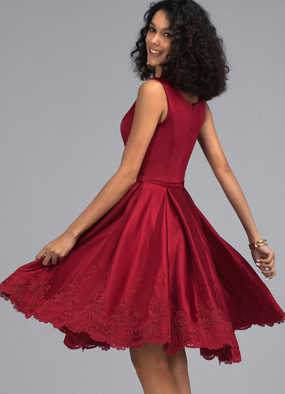 Robe de Soirée Aube Écarlate - gallery 3