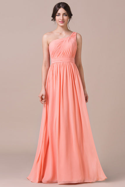 Robe de Soirée Asymétrique Fluide - gallery 1