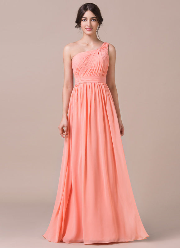 Robe de Soirée Asymétrique Fluide - gallery 1