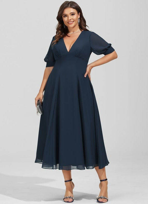 Robe de Soirée Chiffon Modèle V - gallery 8