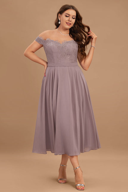 Robe de Soirée Aérienne Satinée - gallery 6