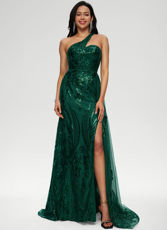 Robe de Soirée Éclat Végétal