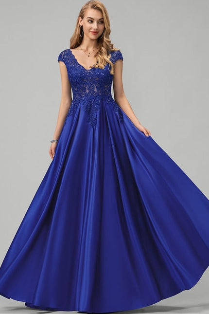 Robe de Soirée Satin Royalty