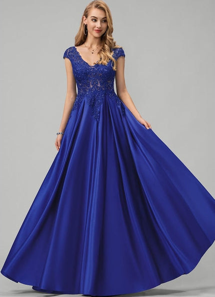 Robe de Soirée Satin Royalty