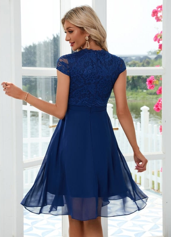 Robe de Soirée Sérénité Midi Chic - gallery 3