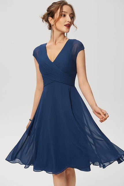 Robe De Soirée Mousseline Rouge
