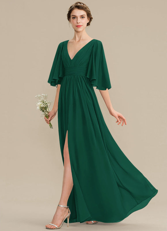 Robe de Soirée Élégante Vaporeuse - gallery 1