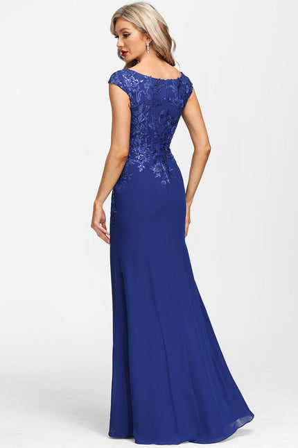 Robe de Soirée Velours Ébène - gallery 3