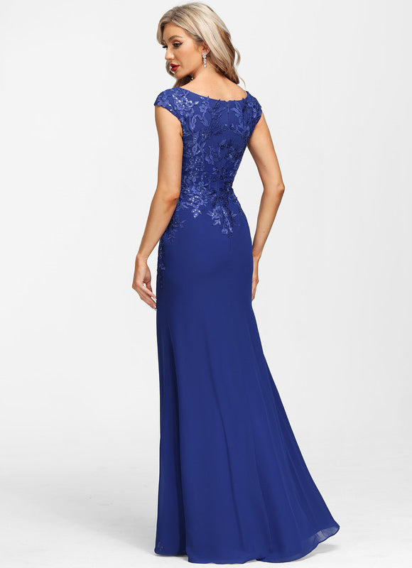Robe de Soirée Velours Ébène - gallery 3