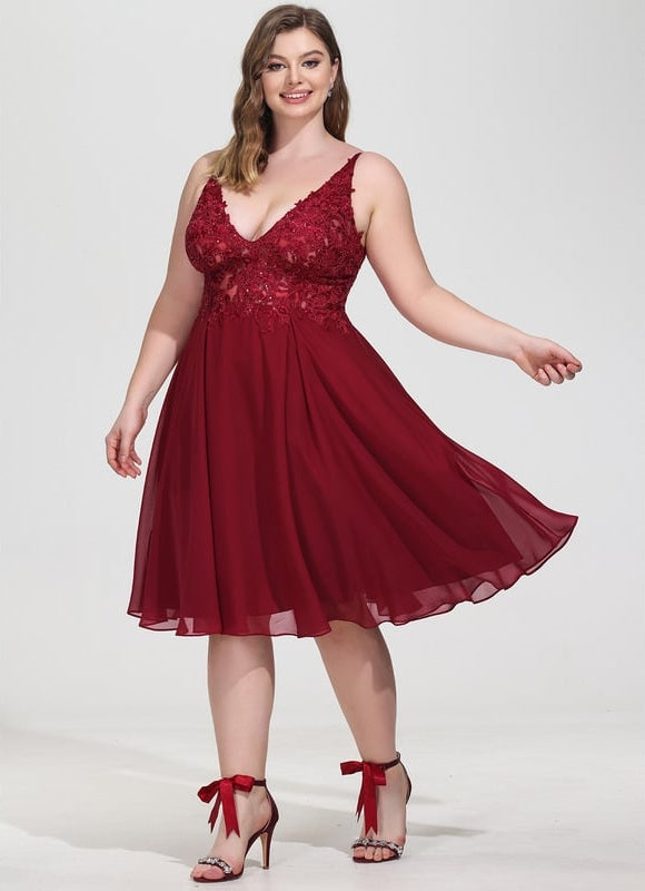 Robe de Soirée Rosée Aérienne - gallery 5