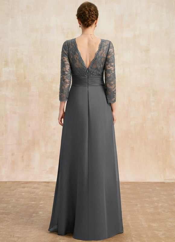 Robe de Soirée Gris Sophistiqué - gallery 5