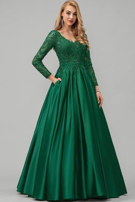 Robe de Soirée Émeraude Serre-Cœur - gallery 2