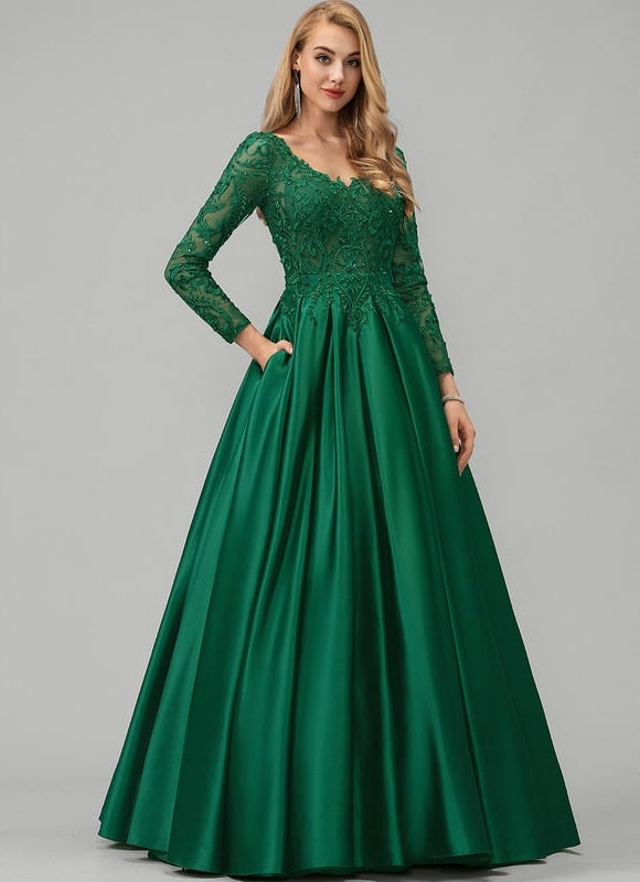 Robe de Soirée Émeraude Serre-Cœur - gallery 2