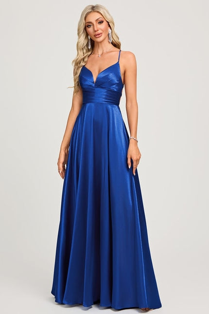 Robe de Soirée Bleue Élégante - gallery 3