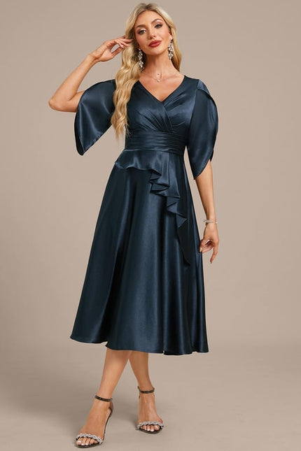 Robe de Soirée Éclat Marine