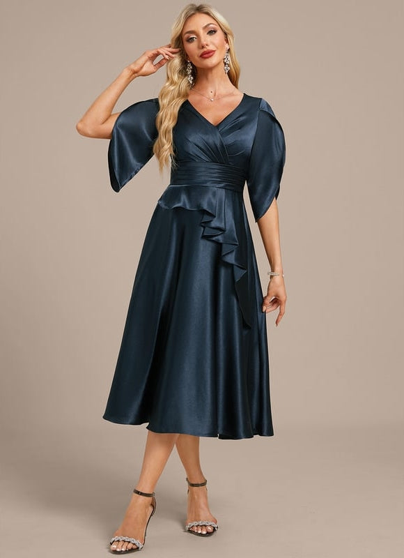 Robe de Soirée Éclat Marine