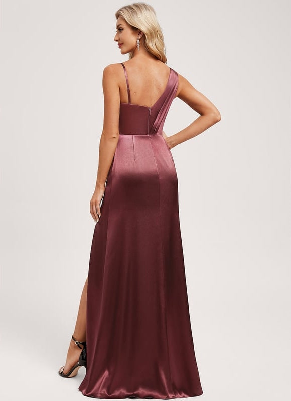 Robe de Soirée Bordeaux Élégance - gallery 4