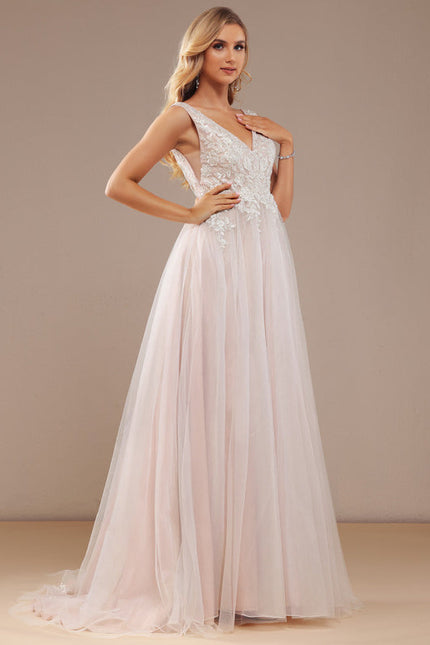 Robe De Soirée Grande Taille Blanche - gallery 7