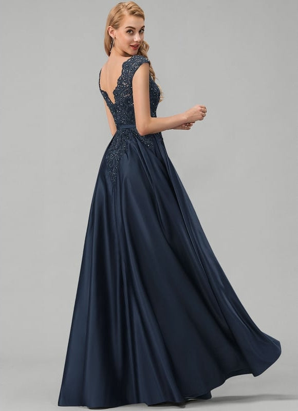 Robe De Soirée Longue Pour Femme Petite - gallery 3