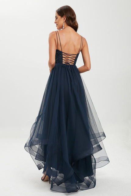Robe de Soirée Éclat Asymétrique - gallery 1