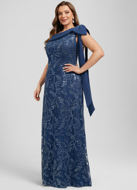 Robe de Soirée Éclat Marine Chic - gallery 7