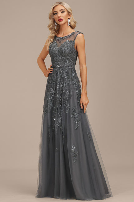 Robe de Soirée Élégance Argentée - gallery 5