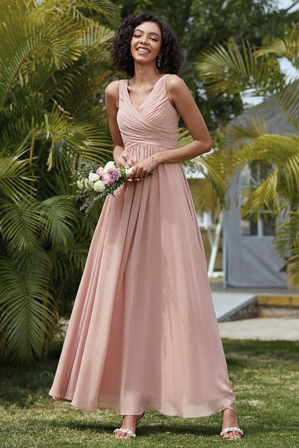 Robe de Soirée Fluide Émeraude - gallery 4