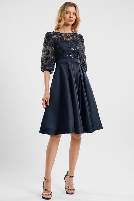 Robe de Soirée Nuit Satinée
