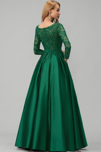 Robe de Soirée Émeraude Serre-Cœur - gallery 3
