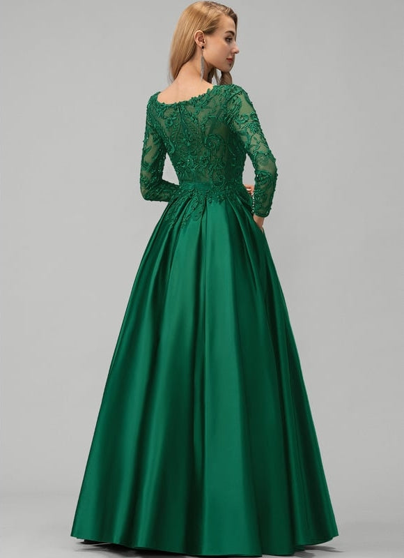 Robe de Soirée Émeraude Serre-Cœur - gallery 3