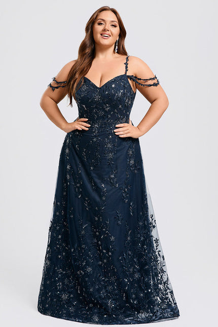 Robe de Soirée Velours Étoilé - gallery 8