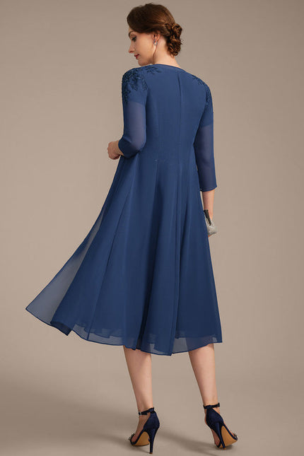 Robe de Soirée Bleu Étoilé - gallery 4