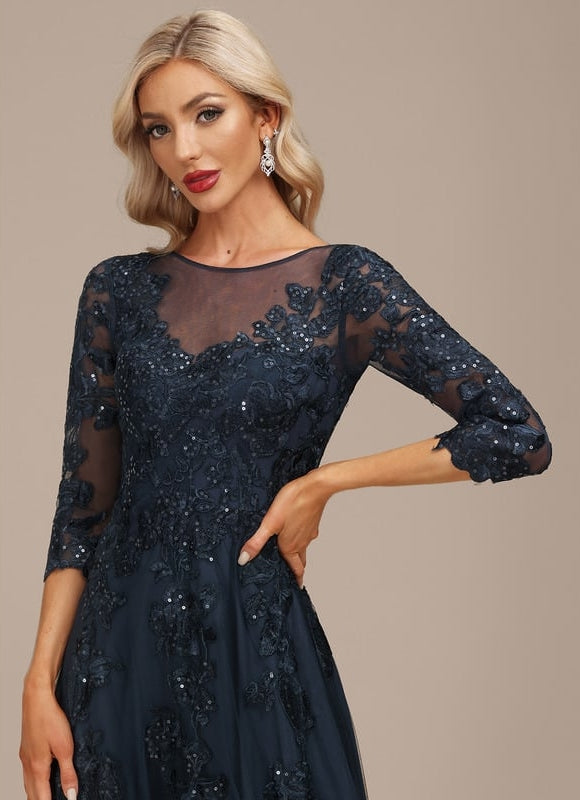 Robe de Soirée Bordeaux Enchantée - gallery 6