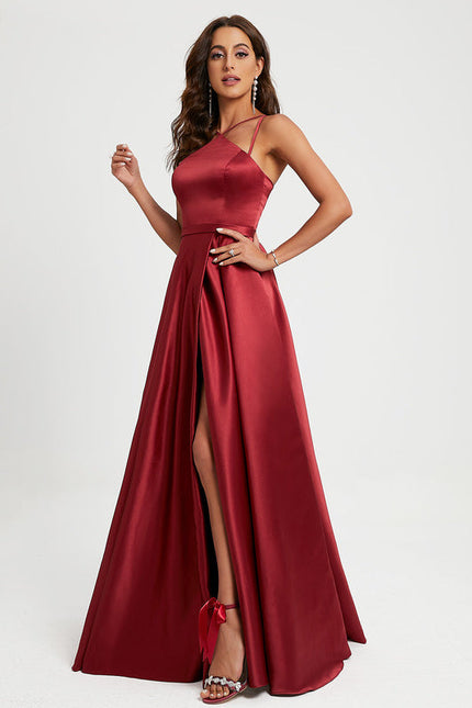 Robe de Soirée Satin Chic - gallery 1