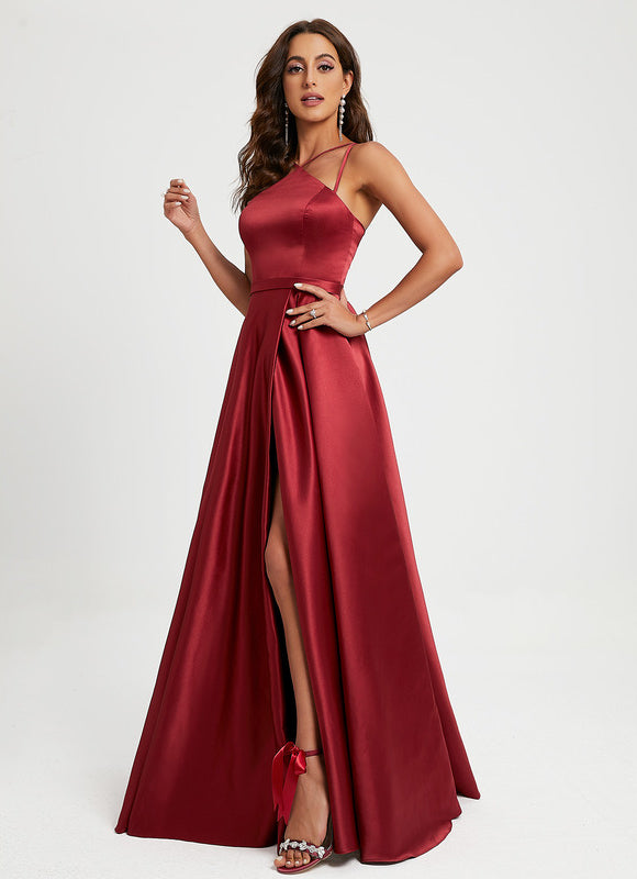 Robe de Soirée Satin Chic - gallery 1