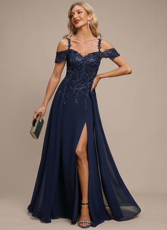 Robe de Soirée Nocturne Élégante - gallery 6
