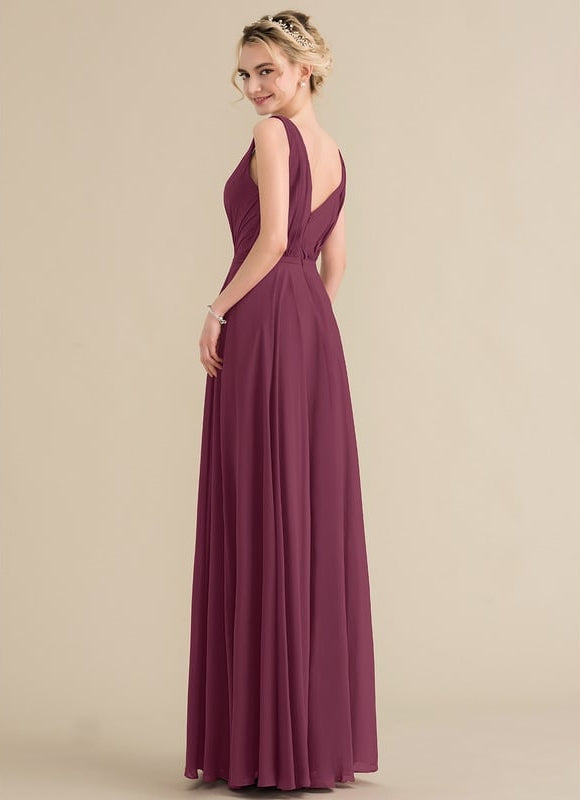 Robe de Soirée Fluide Émeraude - gallery 4