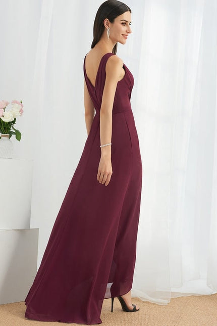 Robe de Soirée Vignoble Fluide - gallery 4